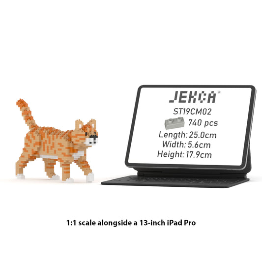 Orange Tabby Cat Mini 01