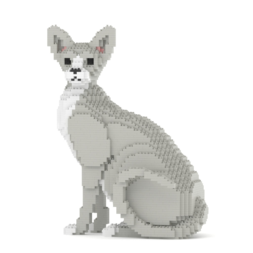 JEKCA EU Sphynx Cat 01S Plastic Building Blocks for Kidults