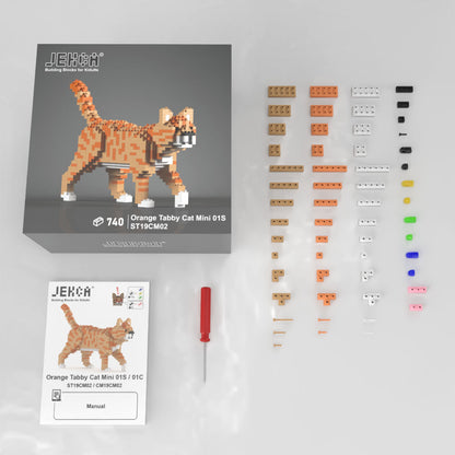 Orange Tabby Cat Mini 01