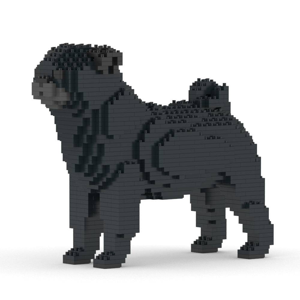 Pug Block JEKCA EU - Pug 01S-M02 | Plastic Building Blocks for Kidults