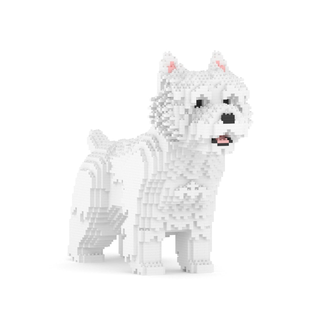 JEKCA EU - West Highland White Terrier 02S | Plastic Building