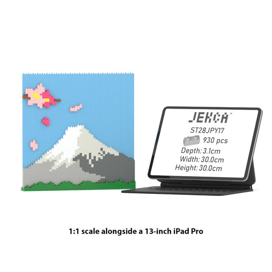 Mount Fuji Brick Painting 01